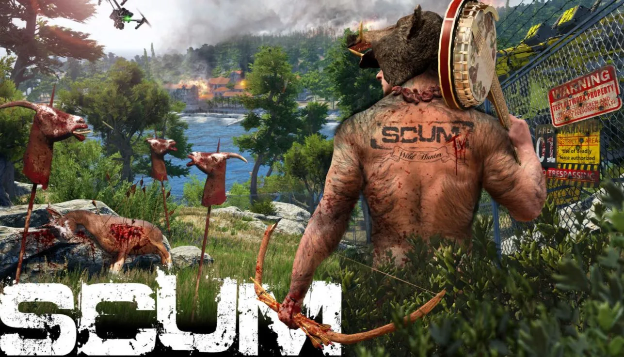 人渣 SCUM|官方中文|V0.8.510.68662-枪手之殇-暗影狂徒新角色+全DLC|解压直接玩（YX259）-SGR游乐宅